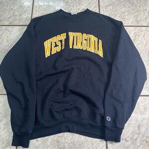 Vintage Champion West Virginia Crewneck Sweatshirt Size XL
